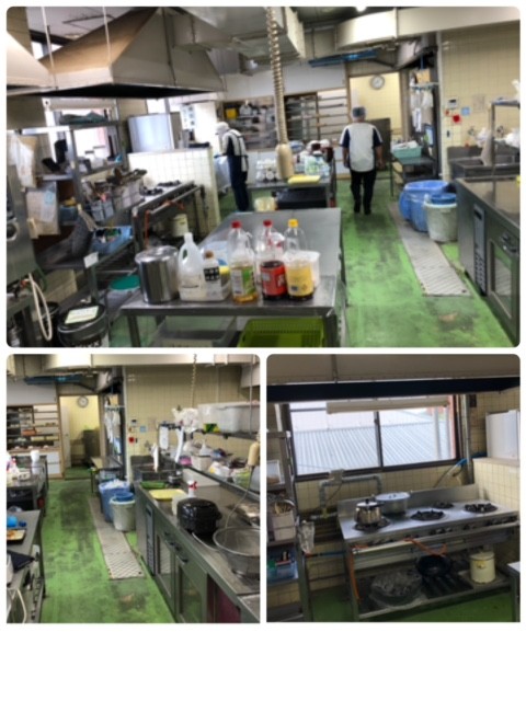 新しい厨房が完成しました！