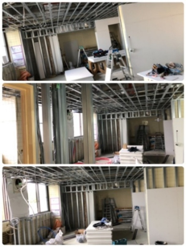 新しい厨房が完成しました！