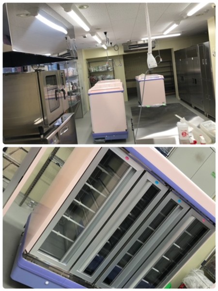 新しい厨房が完成しました！