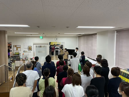 6年ぶりに朝礼を再開しました