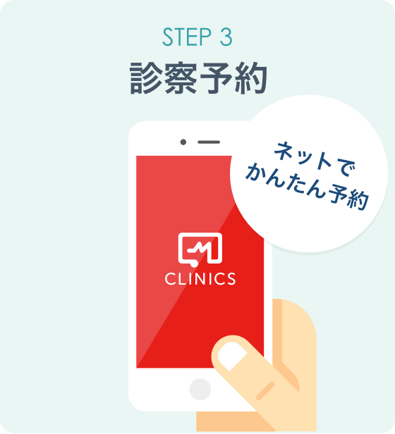 STEP3　診療予約