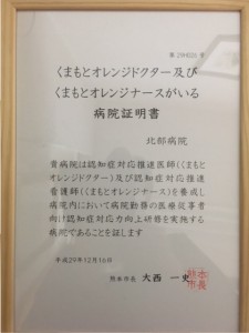 認知症対応推進医師・看護師